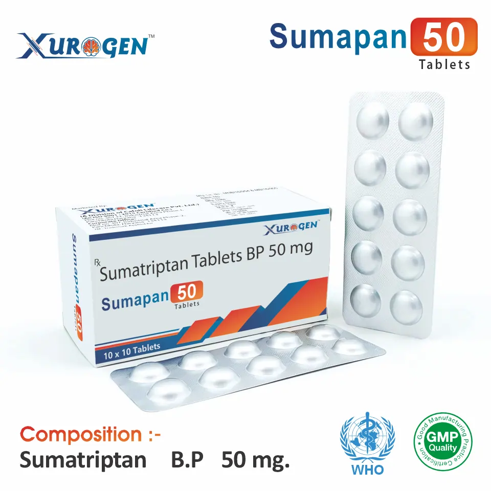 Sumatriptan 50 mg Tablet PCD Pharma